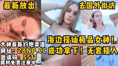 []最新放出国人国外街访海边搭讪极品女神！钱到位成功拿下！无套插入内射！